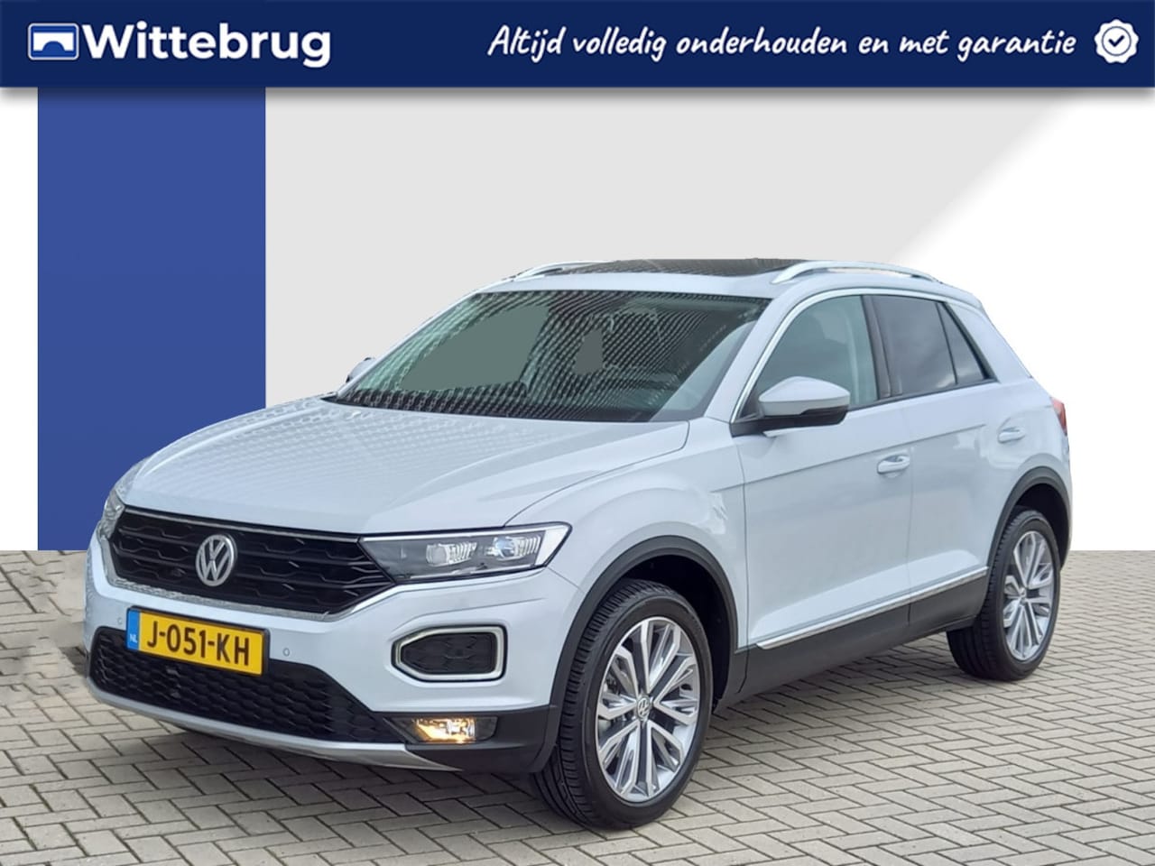 Volkswagen T-Roc - 1.5 TSI 150 pk Sport DSG/ Metallic LED, digitale cockpit, Panoramadak, 18 LMV ** - AutoWereld.nl