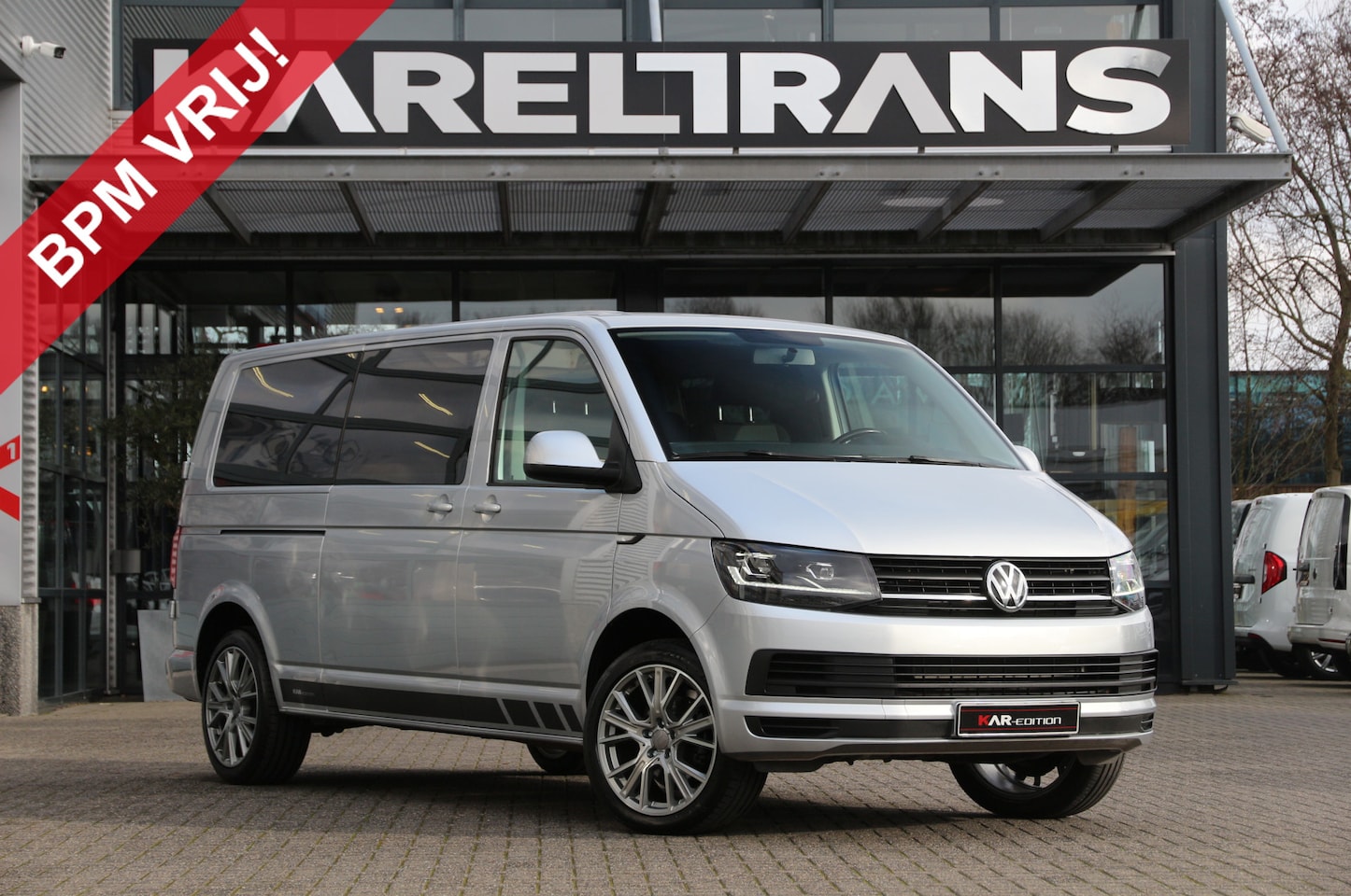 Volkswagen Transporter - 2.0 TDI 150 | DC | L2H1 | Stoelverwarming | Cruise | Airco.. - AutoWereld.nl