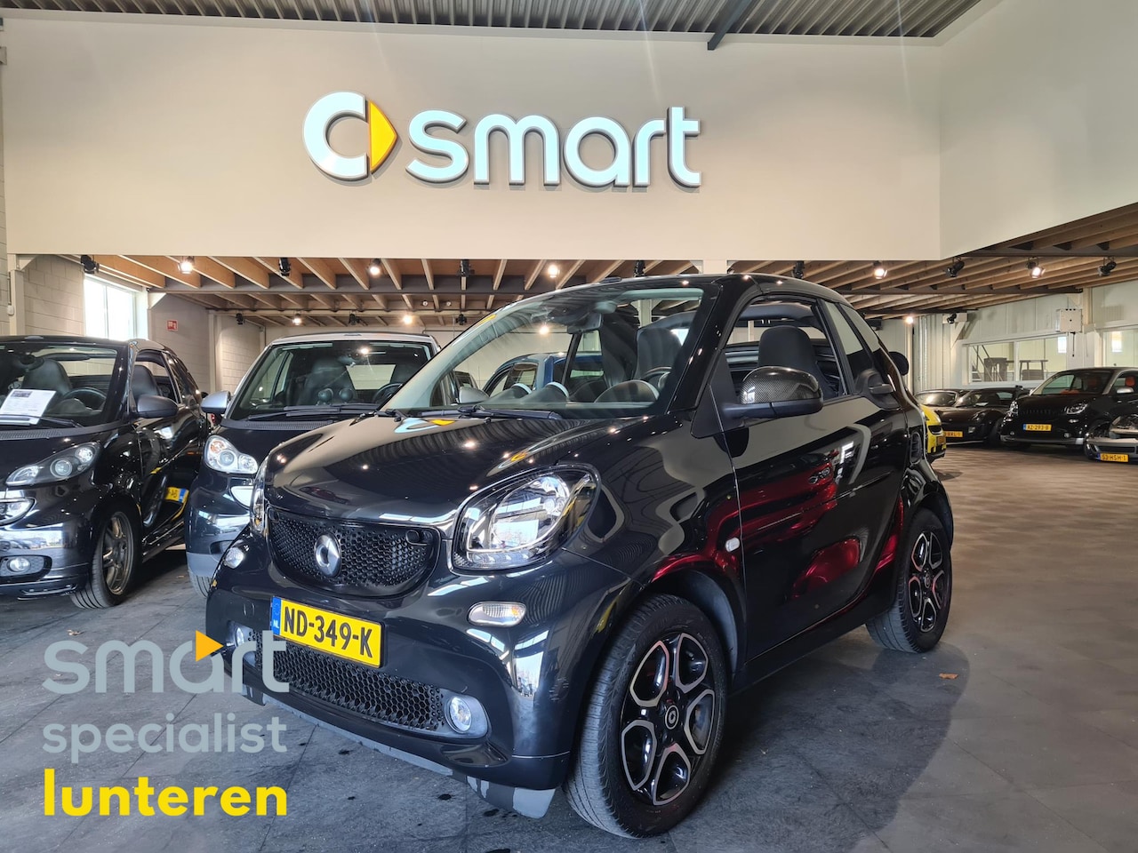 Smart Fortwo cabrio - 1.0 Turbo cruise control cabrio airco garantie! - AutoWereld.nl