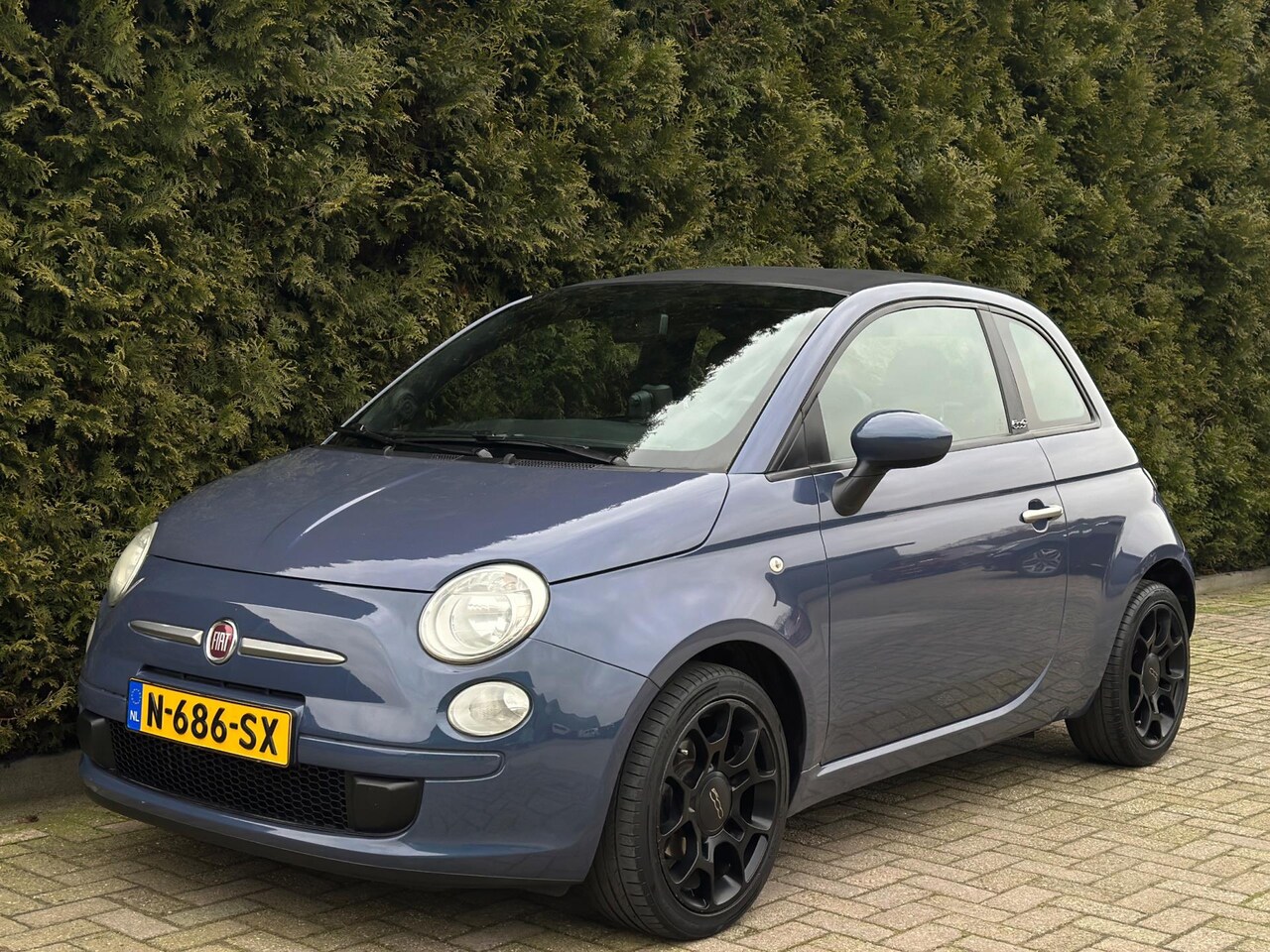 Fiat 500 C - 0.9 TwinAir Airco Bluetooth Cabrio - AutoWereld.nl