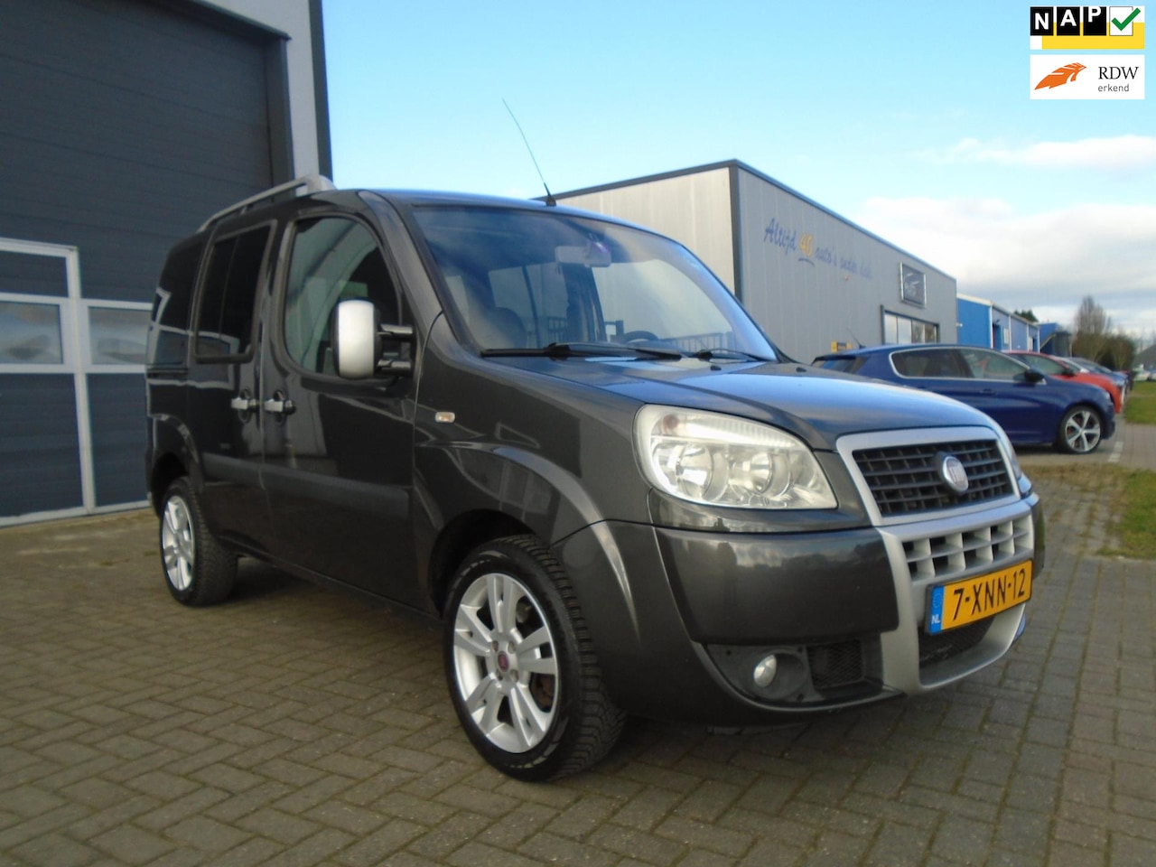 Fiat Doblò - 1.4 Dynamic airco 2x schuifdeur nette fiat!! - AutoWereld.nl