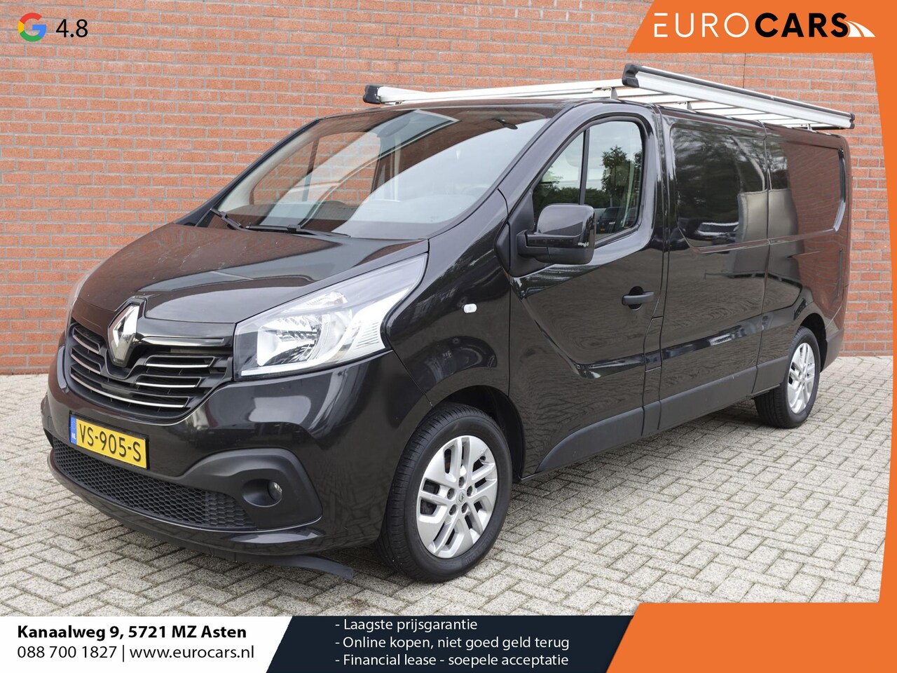 Renault Trafic - 1.6 120pk L2H1 Airco Navigatie Cruise imperiaal Trekhaak - AutoWereld.nl