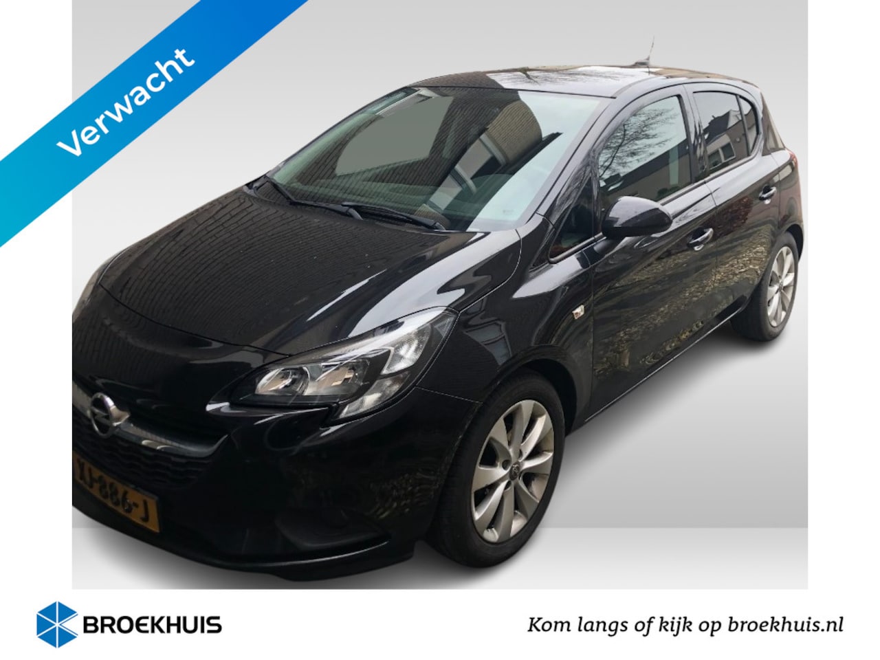 Opel Corsa - 1.4 Favourite | Navi | Airco | Parkeersensoren | Cruise Control | Lichtmetalen Velgen - AutoWereld.nl