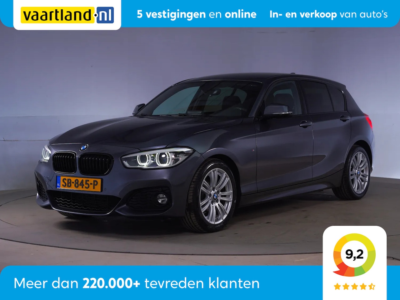 BMW 1-serie - 118d M Sport Aut. [ LED Navi Stoelverwarming ] - AutoWereld.nl