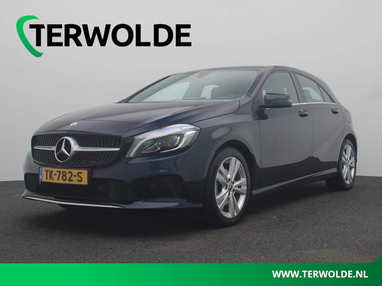 Mercedes-Benz A-klasse - 180 Prestige | AUTOMAAT | Bruin Leder | Climate Control | Stoelverw. | - AutoWereld.nl