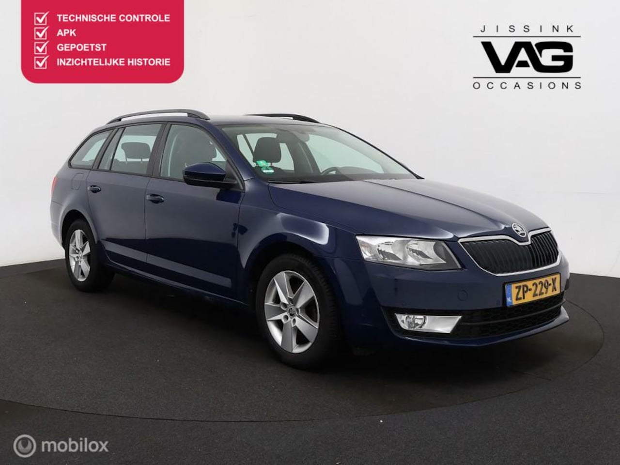 Skoda Octavia Combi - 1.6 TDI Trekhaak CarPlay PDC Stoelverwarming - AutoWereld.nl