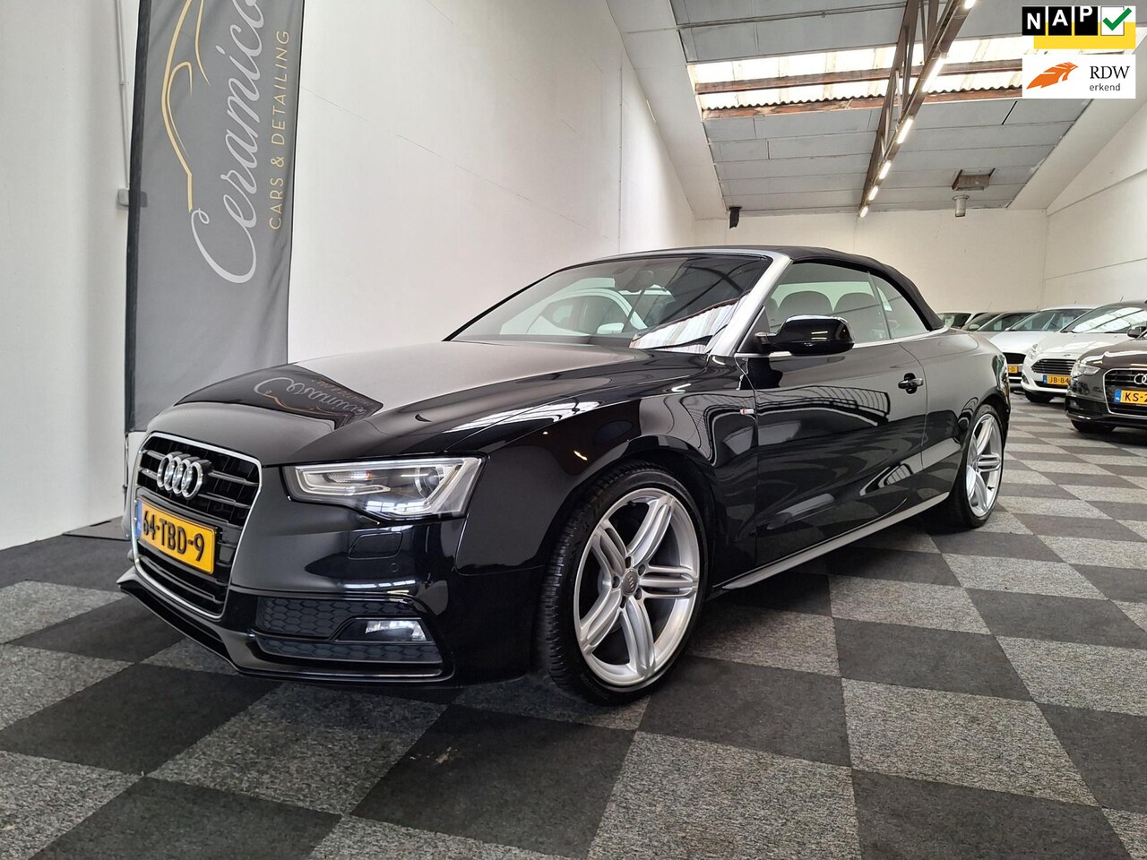 Audi A5 Cabriolet - 2012. 2.0 TFSI S-Line. AUTOMAAT. 136.000 km NAP. - AutoWereld.nl