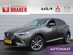 Mazda CX-3 - 2.0 SkyActiv-G 120PK GT-Luxury | Leer | Navi | 18" LM | PDC | Cruise | Airco |