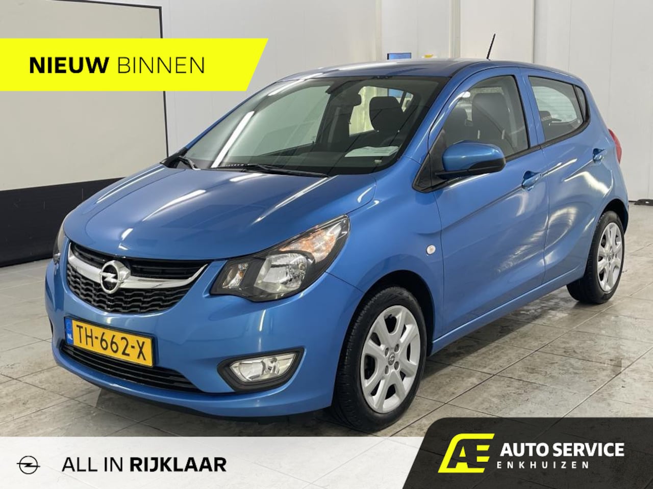 Opel Karl - 1.0 ecoFLEX Edition Unieke KM stand | 1e eigenaar NL auto | dealer onderhouden | Airco | C - AutoWereld.nl