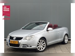 Volkswagen Eos - BWJ 2007 | 2.0 T-FSI 200PK HIGHLINE | LEER | CLIMA | STOELVERW | NAVI | PDC |