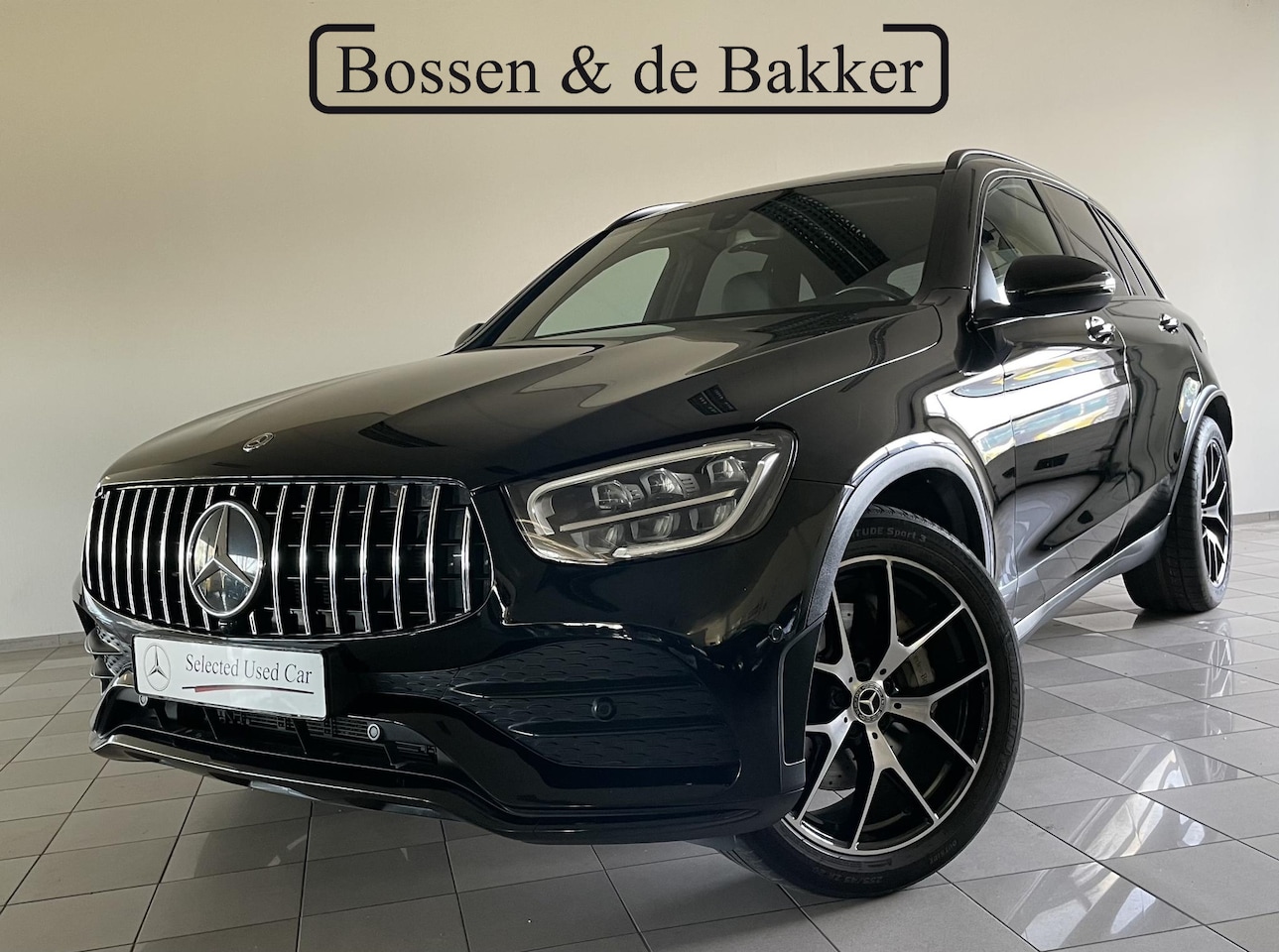 Mercedes-Benz GLC-klasse - 200 4MATIC AMG Line | Burmester audio | Trekhaak | Night pakket| Carplay | 20" AMG wielen - AutoWereld.nl