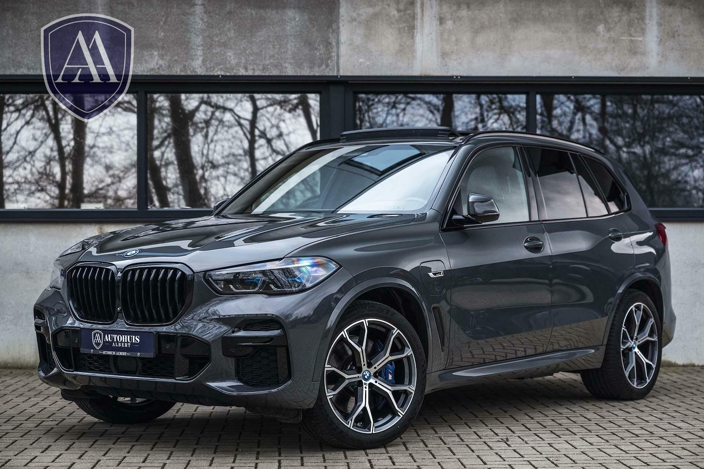 BMW X5 - xDrive45e M-Sport Dravitgrau H&K Pano 360c Ventilatie - AutoWereld.nl