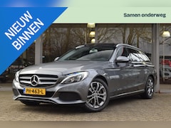 Mercedes-Benz C-klasse Estate - 180 Premium Autm. met Pano/Nav/Led/Cam/Trekh