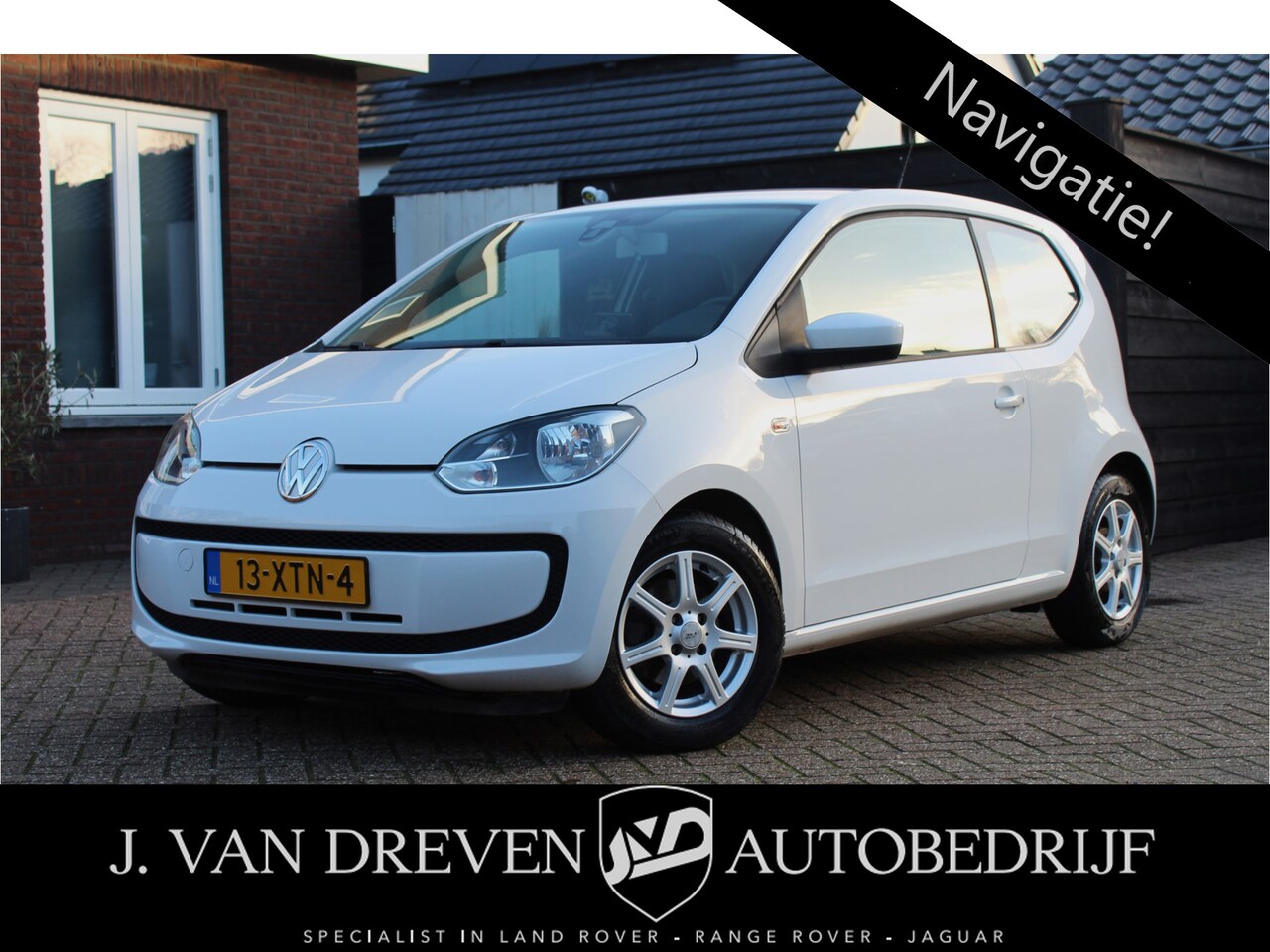 Volkswagen Up! - 1.0 move up! BlueMotion - Navigatie, Airco, All season/ winterbanden! - AutoWereld.nl