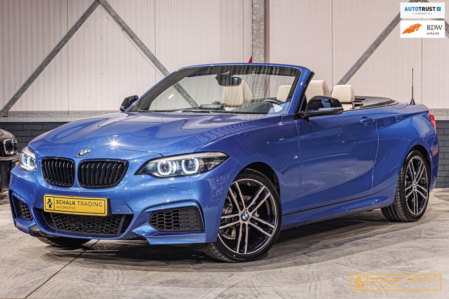 BMW 2-serie Cabrio - 218i High Executive|M-sport|H&K|Cam|Garan - AutoWereld.nl