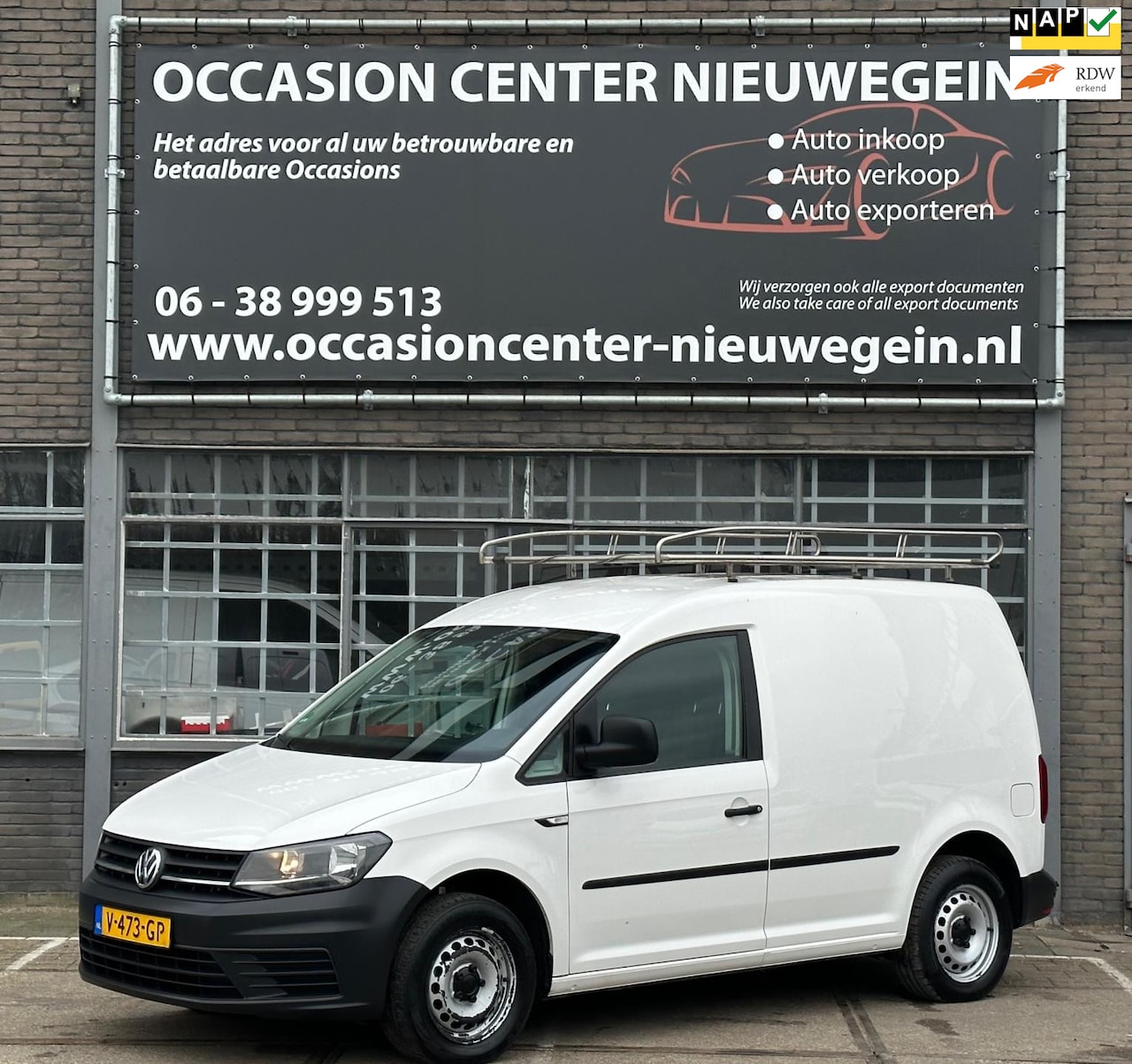 Volkswagen Caddy - 2.0 TDI BMT Economy 2017 Airco/EURO6/NAP! - AutoWereld.nl