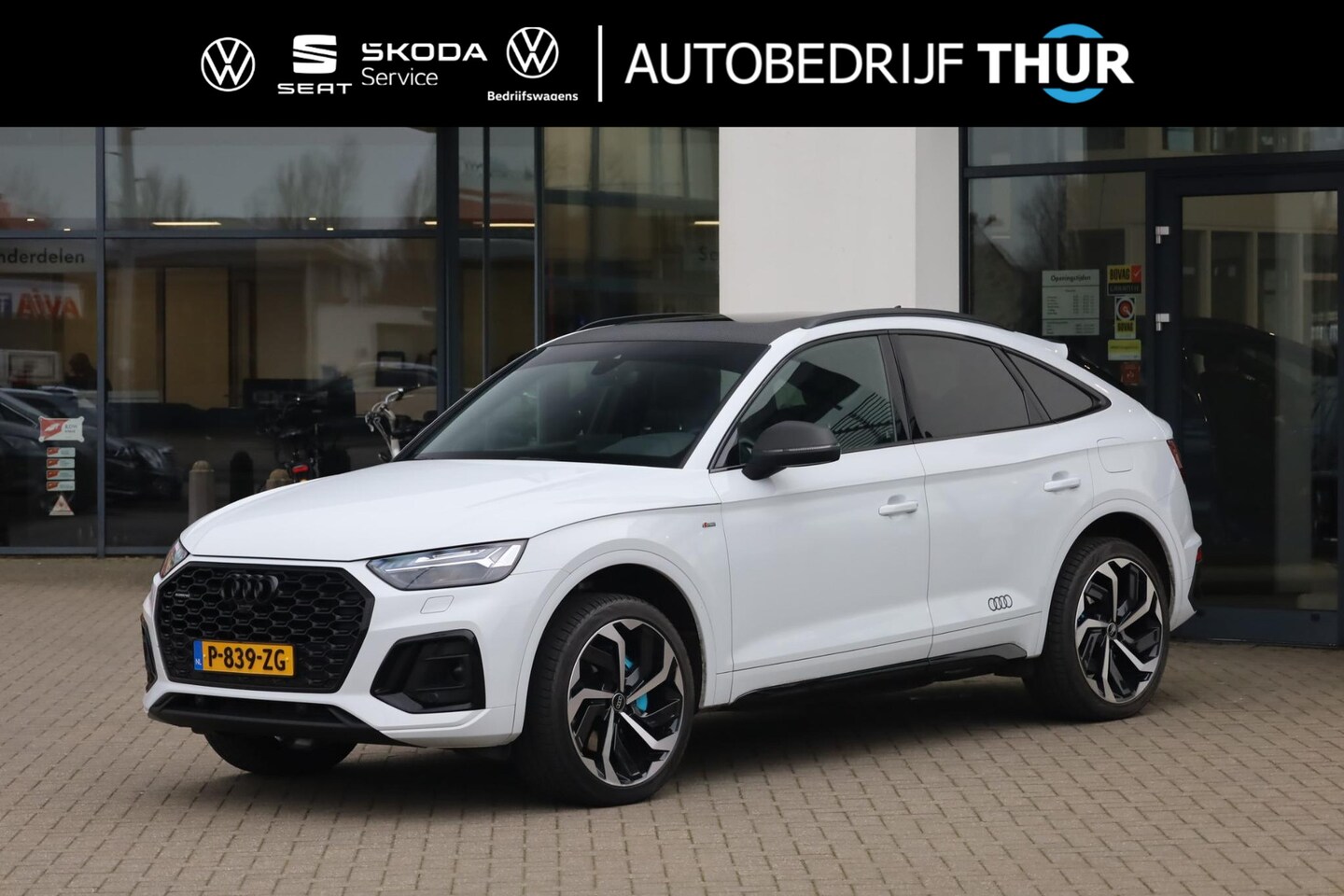 Audi Q5 Sportback - 50 TFSI e S edition 299PK / 220kW 7 versn. DSG, Wegklapbare trekhaak, panoramadak, S-Line - AutoWereld.nl