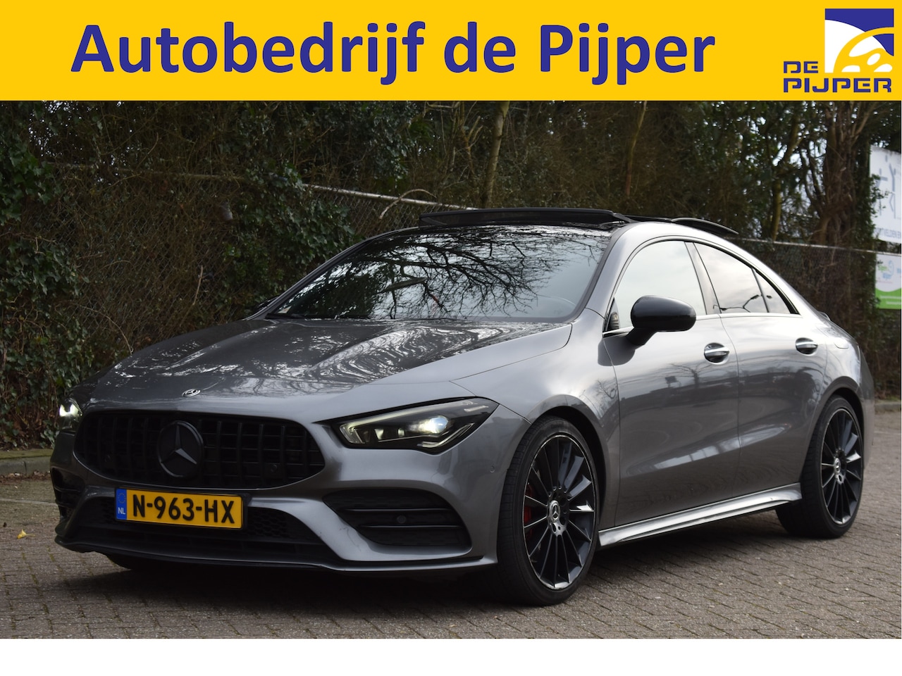 Mercedes-Benz CLA-Klasse - 250 Premium Plus 225pk AMG Look | Vol | Sterrenhemel | Mem.stoelen | Camera | Open dak | W - AutoWereld.nl