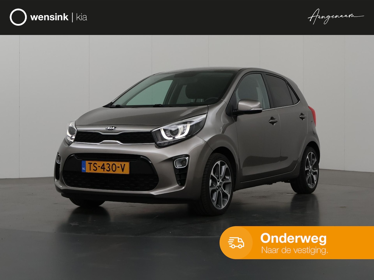 Kia Picanto - 1.0 CVVT Design Edition | Navigatiesysteem | Leder | Parkeercamera | Cruise Control | Clim - AutoWereld.nl