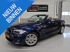 BMW 1-serie Cabrio - 118i Edition Leer Airco Windscherm 18 inch M-Sportvelgen PDC Lage Km.stand Boekjes en NAP