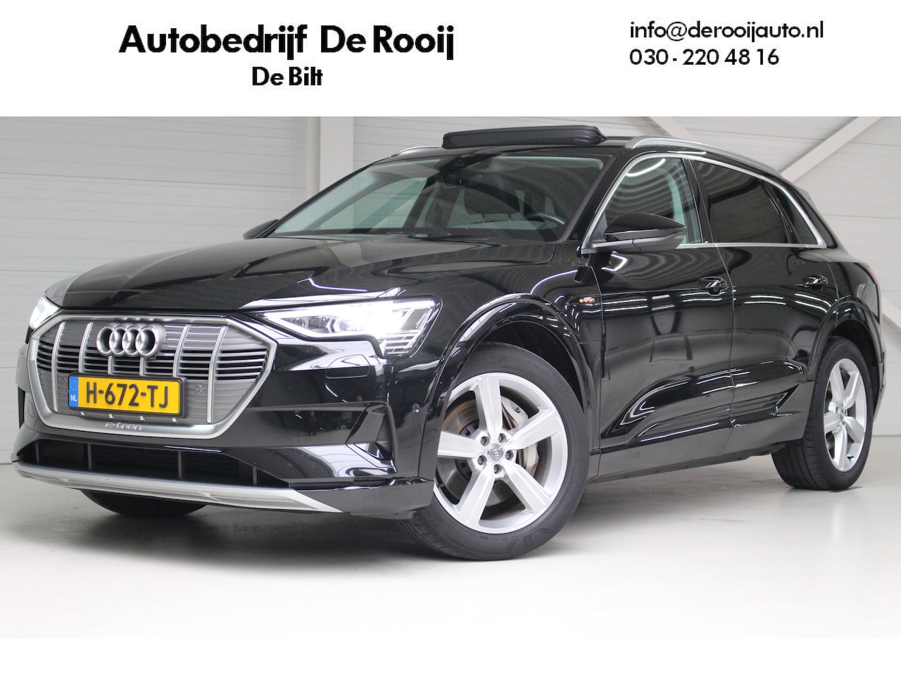 Audi e-tron - e-tron 50 quattro Launch edition plus 71 kWh Panoramadak | Leder | Led Verlichting | 4% Bi - AutoWereld.nl