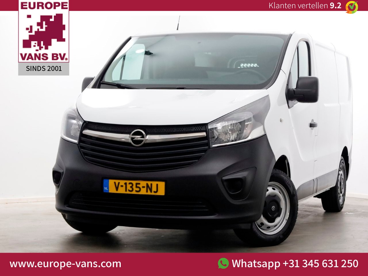 Opel Vivaro - 1.6 CDTI 125pk E6 L1H1 Edition Navi/Achterklep 03-2018 - AutoWereld.nl