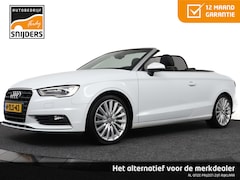 Audi A3 Cabriolet - 1.4 TFSI Ambition Pro Line Plus | Gletsjer White, Orig.NL 100% onderhouden | Navigatie | P