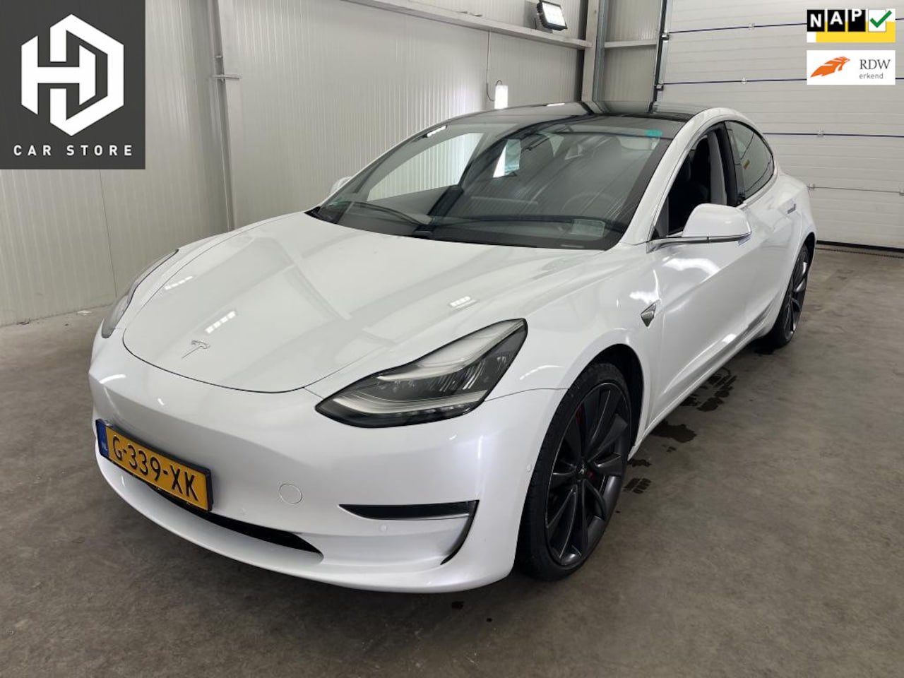 Tesla Model 3 - Performance AWD 75 kWh 88% SOH 462PK - AutoWereld.nl