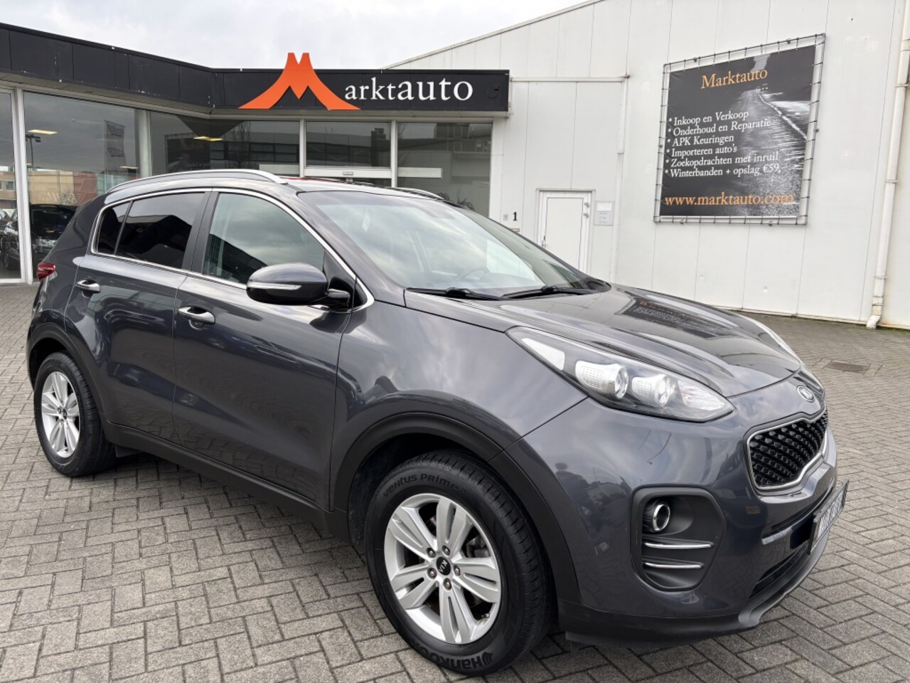 Kia Sportage - 1.6 GDI DynamicLine Camera Carplay Navi Climate Parkeersensoren - AutoWereld.nl