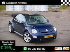 Volkswagen New Beetle Cabriolet - 1.8-5V T 150 PK Turijn Comfort | Leder | Org NL | Lage KM Nap |