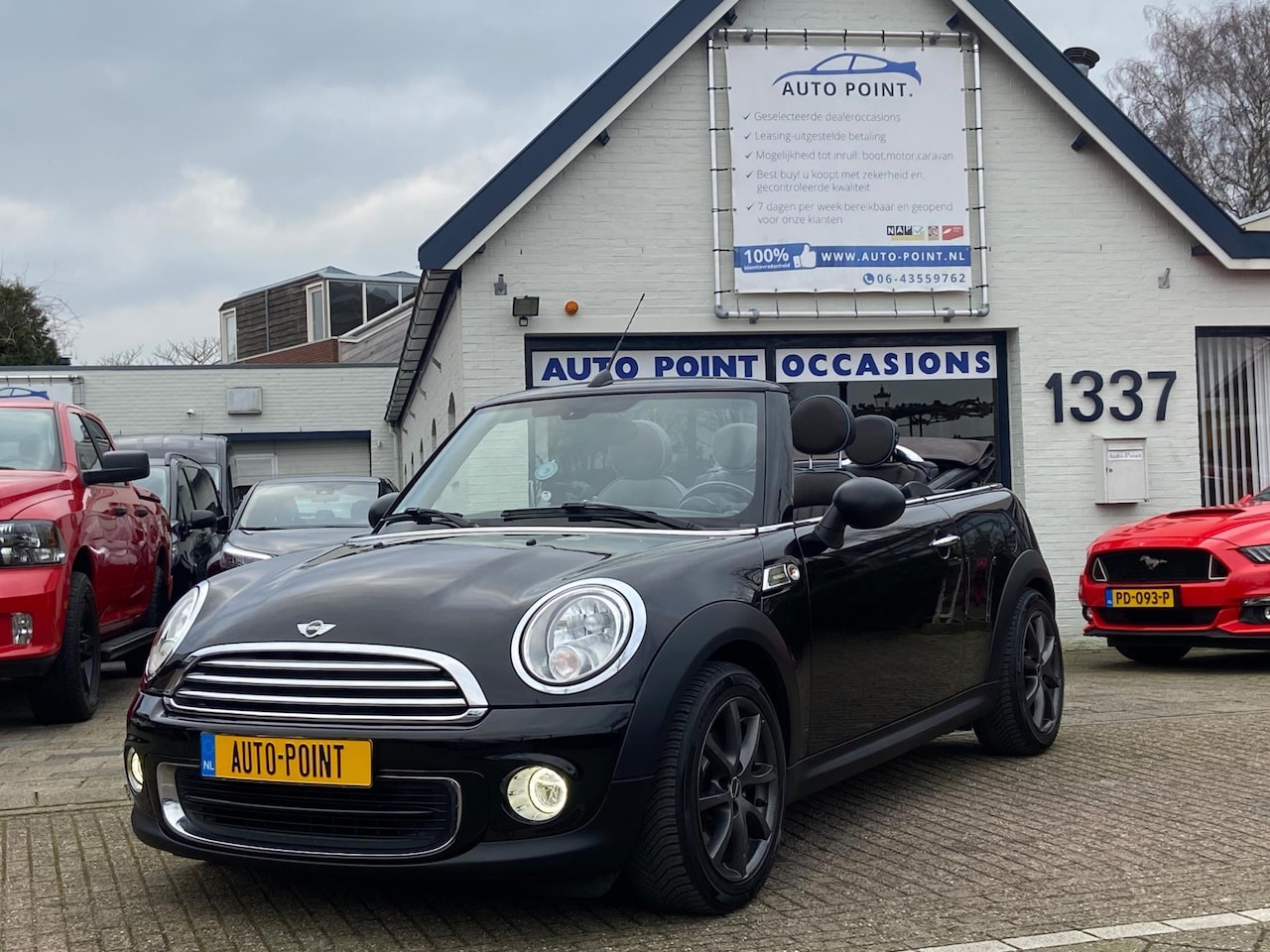 MINI Cabrio - 1.6 HIGHGATE/LEDER/AIRCO/PDC/AIRCO/115900KM - AutoWereld.nl