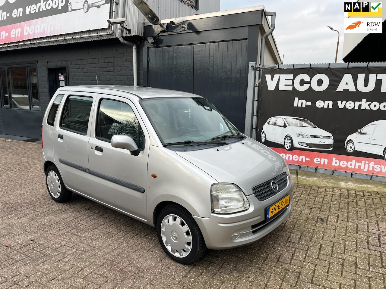 Opel Agila - 1.2-16V Comfort hoge instap nette auto - AutoWereld.nl