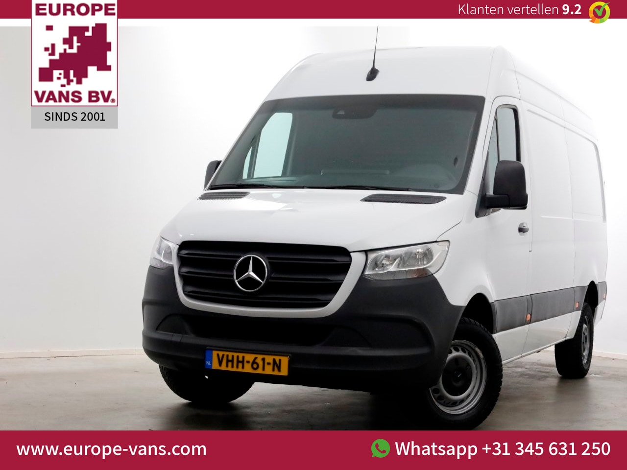 Mercedes-Benz Sprinter - 317 CDI 170pk RWD L2H2 9G Automaat Navi/Camera 11-2020 - AutoWereld.nl