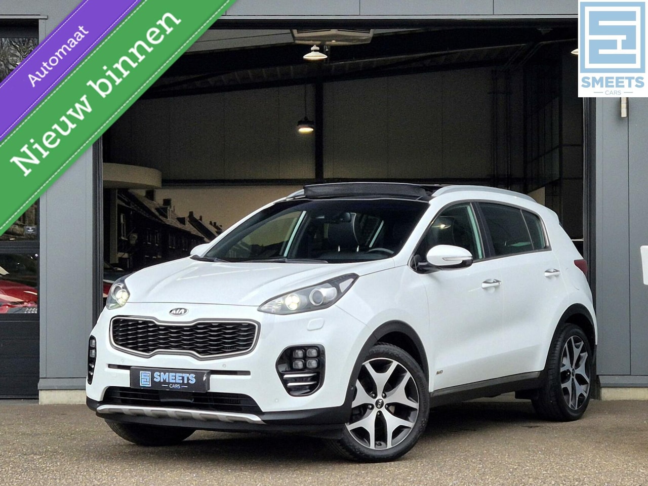 Kia Sportage - 1.6 T-GDI 4WD GT-Line Automaat |Pano|Leer|Trekh. - AutoWereld.nl