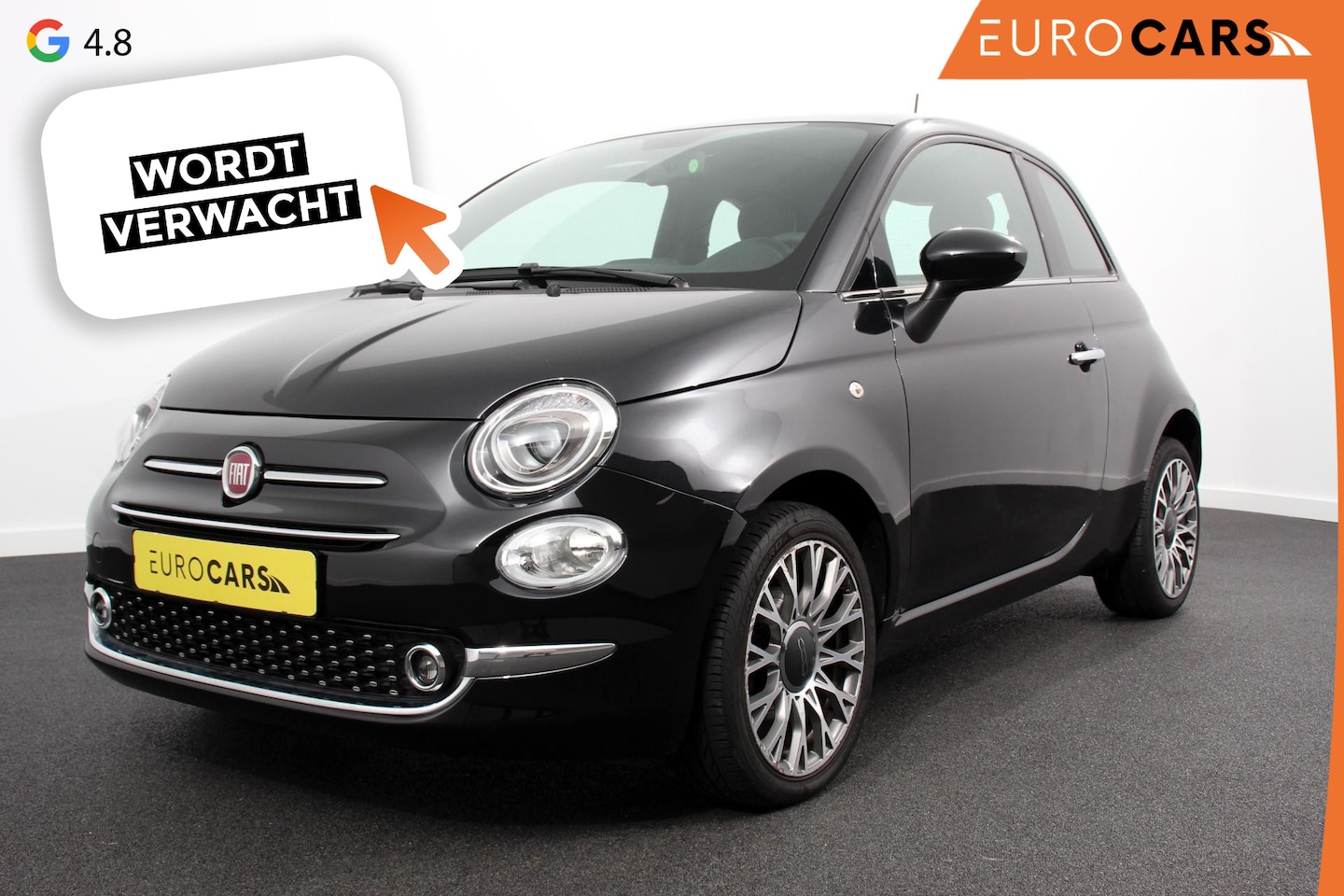 Fiat 500 - 1.0 Hybrid Star | Panoramadak | Parkeersensoren Achter | Lederen Bekleding | 16 Inch Licht - AutoWereld.nl