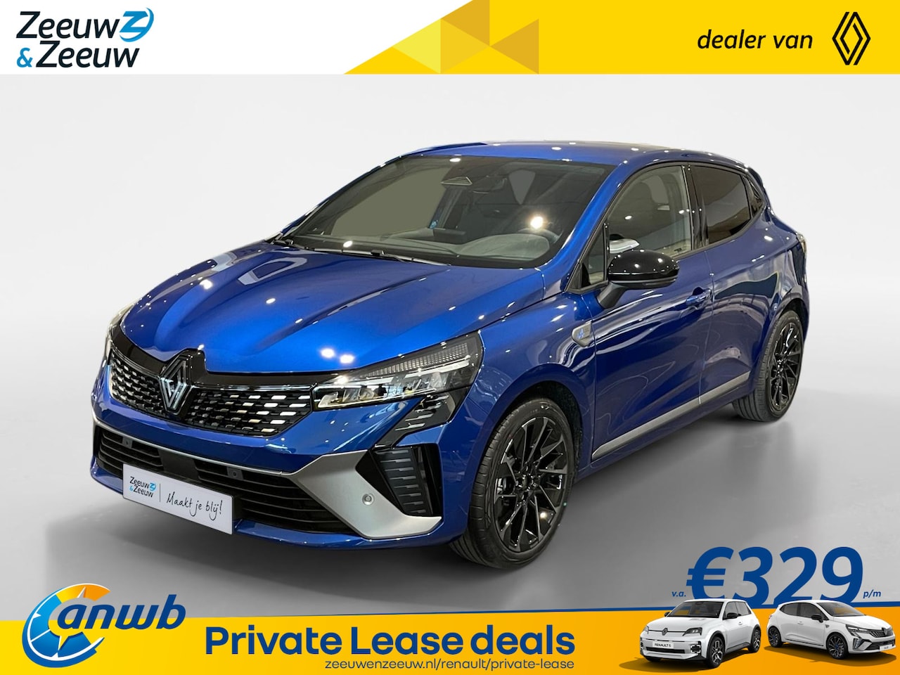 Renault Clio - 1.6 E-Tech Full Hybrid 145 esprit Alpine | UIT VOORRAAD LEVERBAAR OP = OP NU MET €3.000,- - AutoWereld.nl