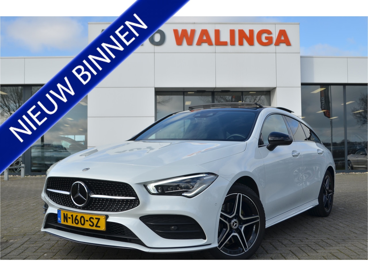 Mercedes-Benz CLA-klasse Shooting Brake - 250 e AMG Pano | Sfeerverlichting | 2x Memory | Adaptive Cruise | Carplay | Widescreen | N - AutoWereld.nl