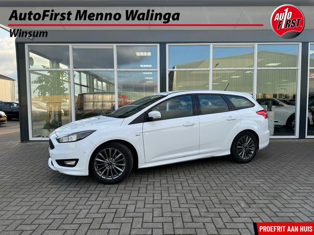 Ford Focus Wagon - 1.0 ST-Line | Airco | Parkeersensoren | LMV | - AutoWereld.nl