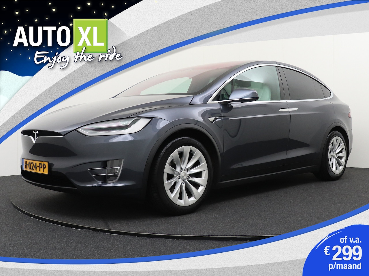 Tesla Model X - Long Range 418 PK 6p. Pano-Dak Afn. Trekhaak AutoPilot - AutoWereld.nl