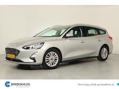 Ford Focus Wagon - 1.0 EcoBoost Titanium Business Automaat | Dealer Onderhouden | LED | Navi | Clima | Keyles