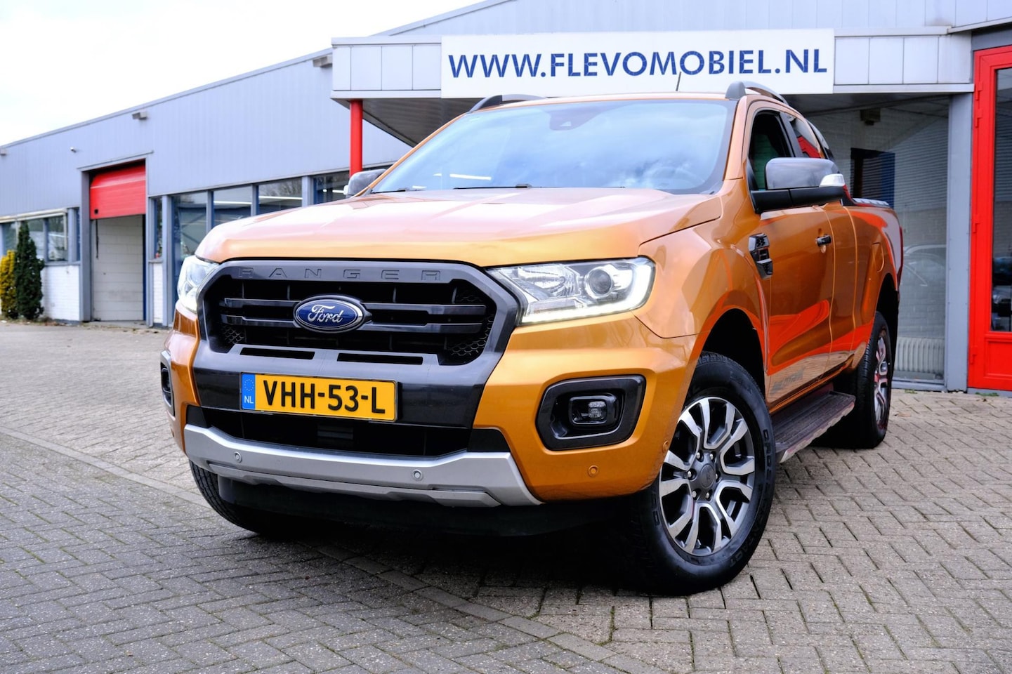 Ford Ranger - 2.0 EcoBlue 214PK Wildtrak Supercab 4X4 Aut. Navi|1e Eig|Cam|Adapt.Cruise|Half Leder|LMV - AutoWereld.nl