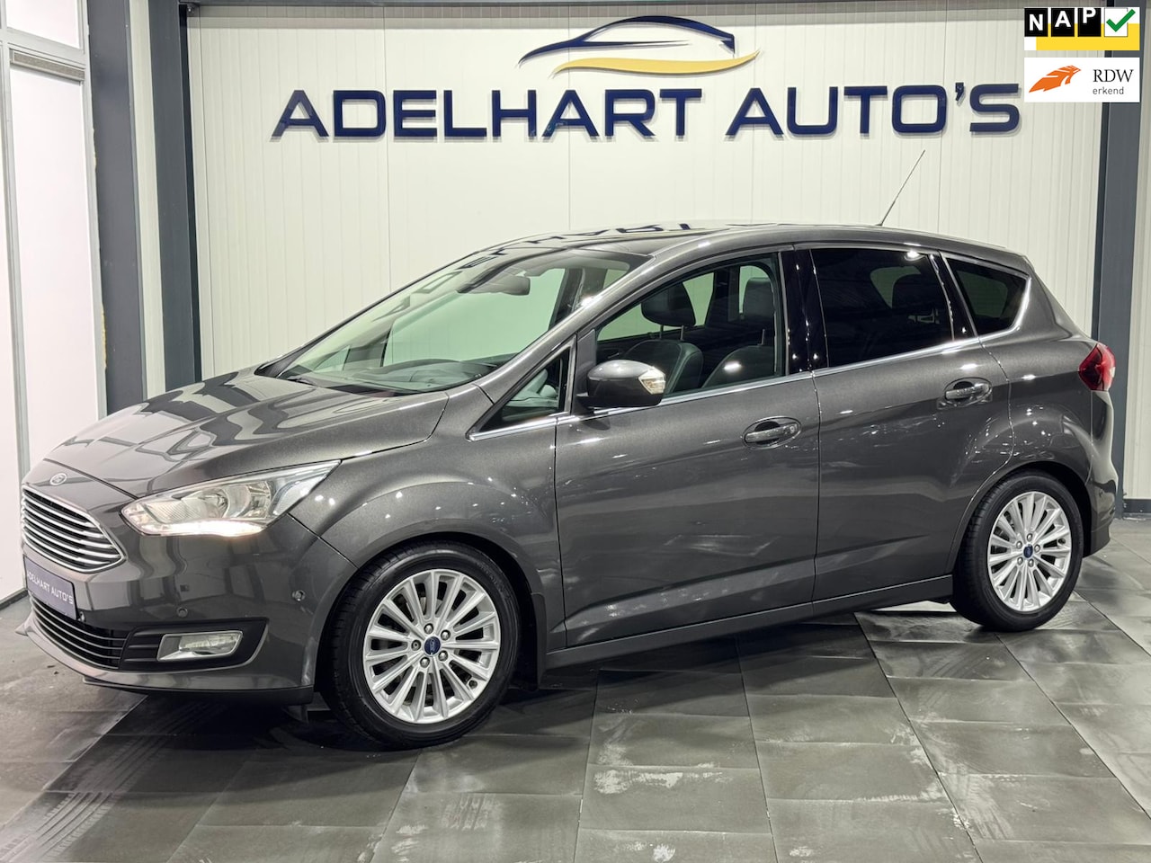 Ford C-Max - 1.0 Titanium / Panorama dak / Navigatie full map / Cruise control / etc.. - AutoWereld.nl