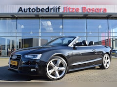 Audi A5 Cabriolet - 1.8 TFSi Automaat Pro Line S Zwart Leder | Bi-Xenon | 2x S-Line | Full Map Navi | 19 Inch