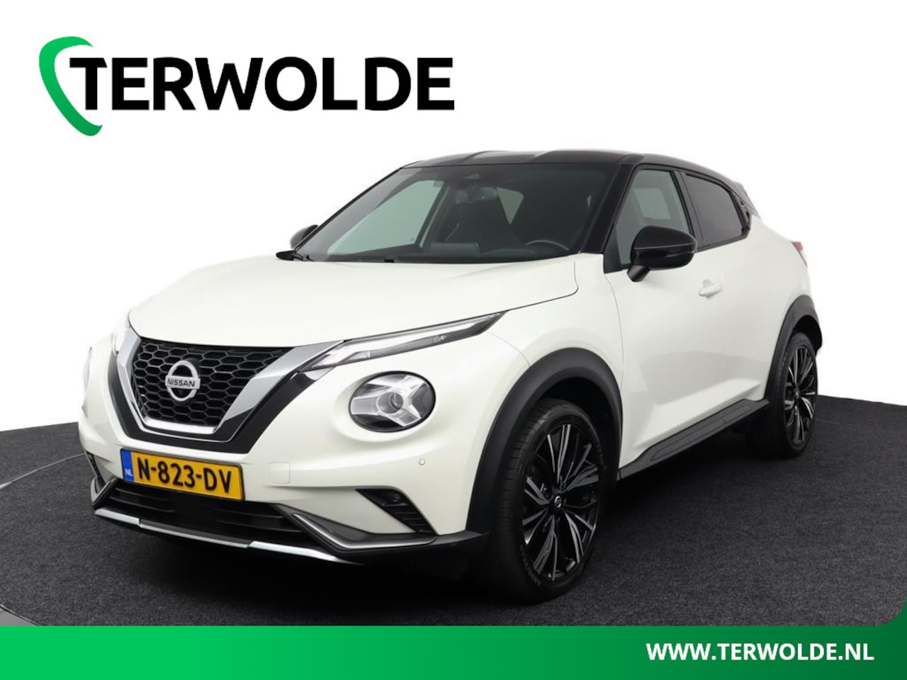 Nissan Juke - 1.0 DIG-T N-Design | Eerste eigenaar | Climate Control | 360° Camera | Two-Tone kleur | La - AutoWereld.nl