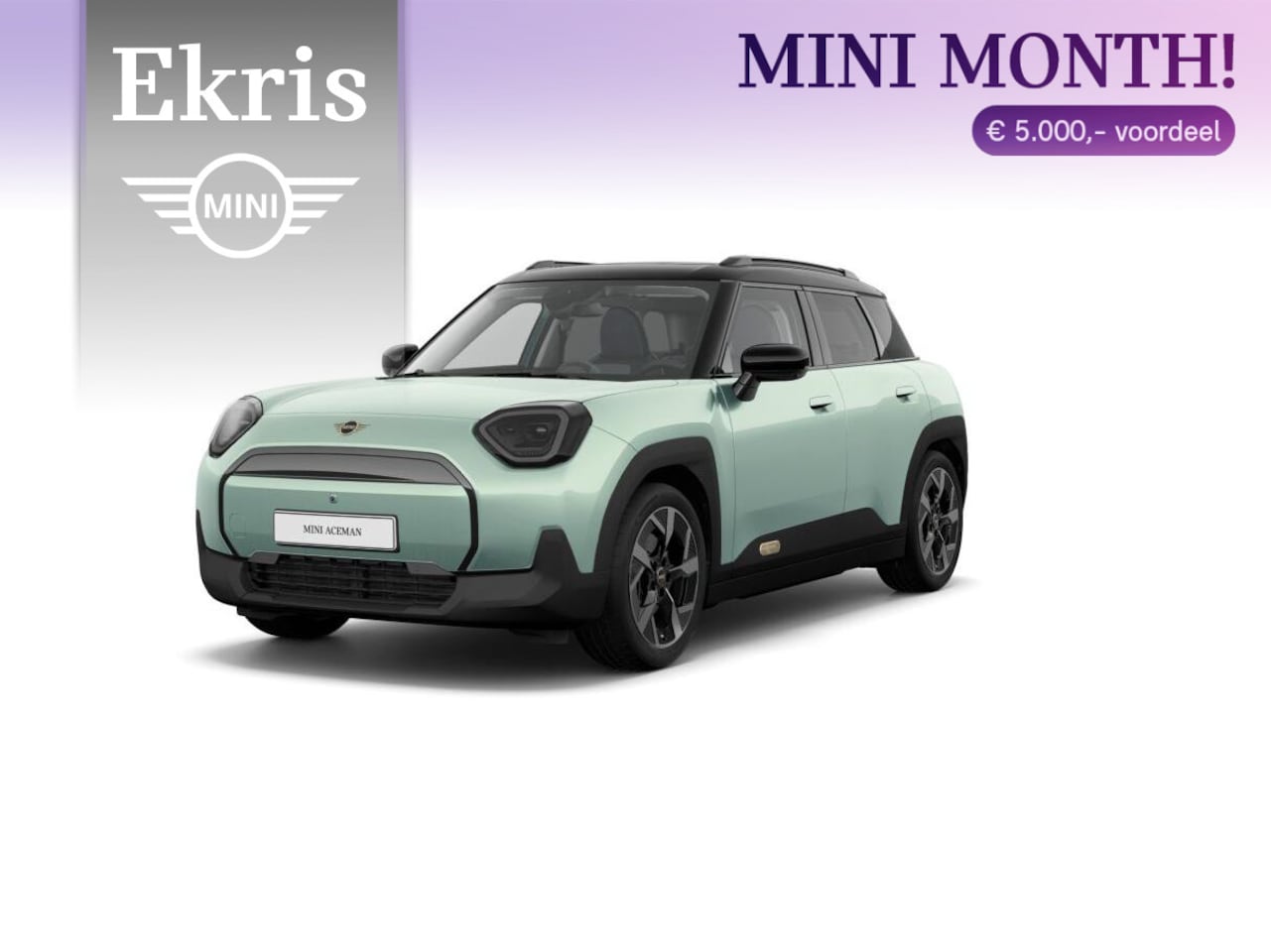 MINI Aceman - E Classic Trim + Package L + MINI Month - AutoWereld.nl