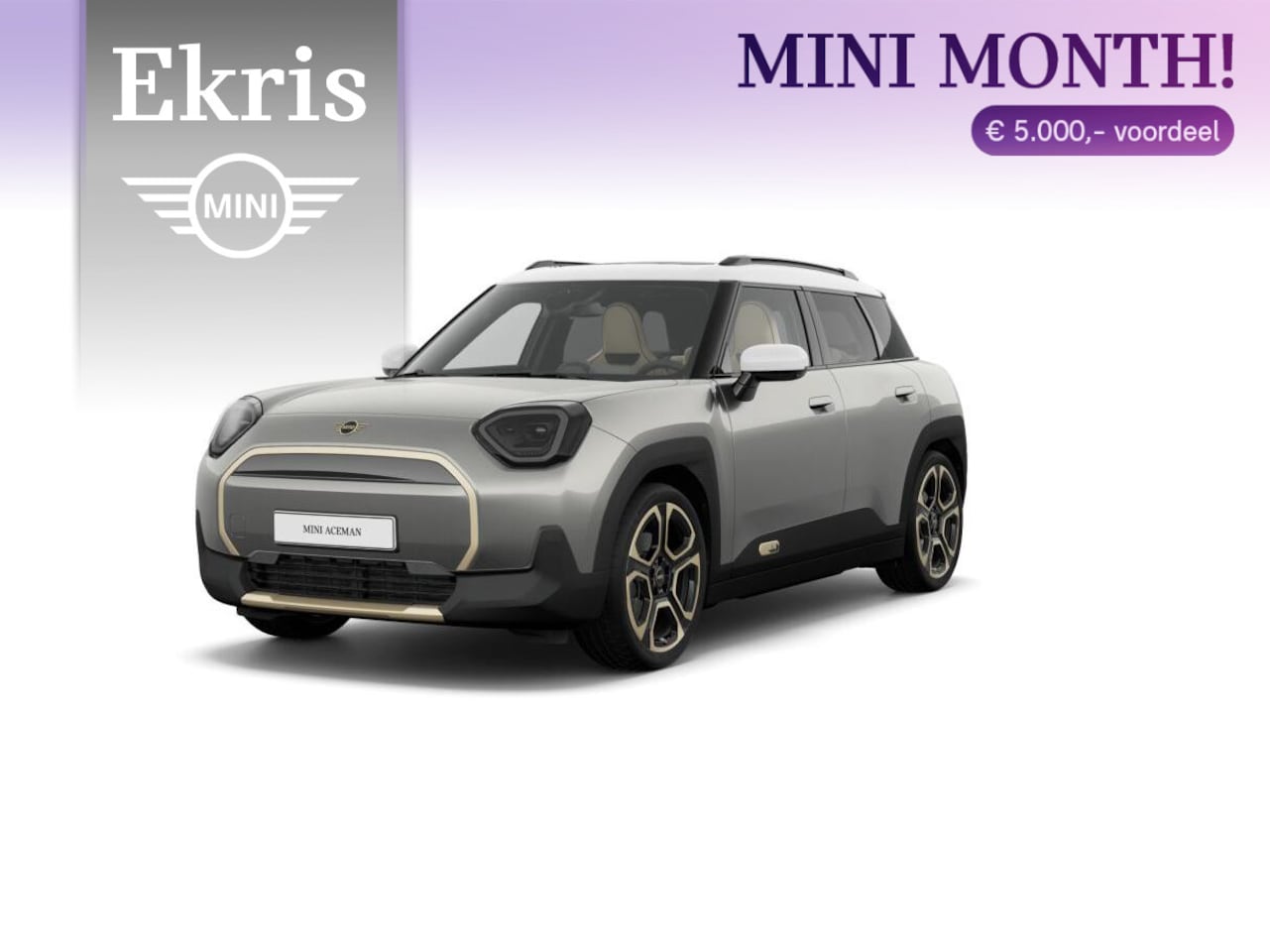 MINI Aceman - E Favoured trim + Package M + MINI Month - AutoWereld.nl