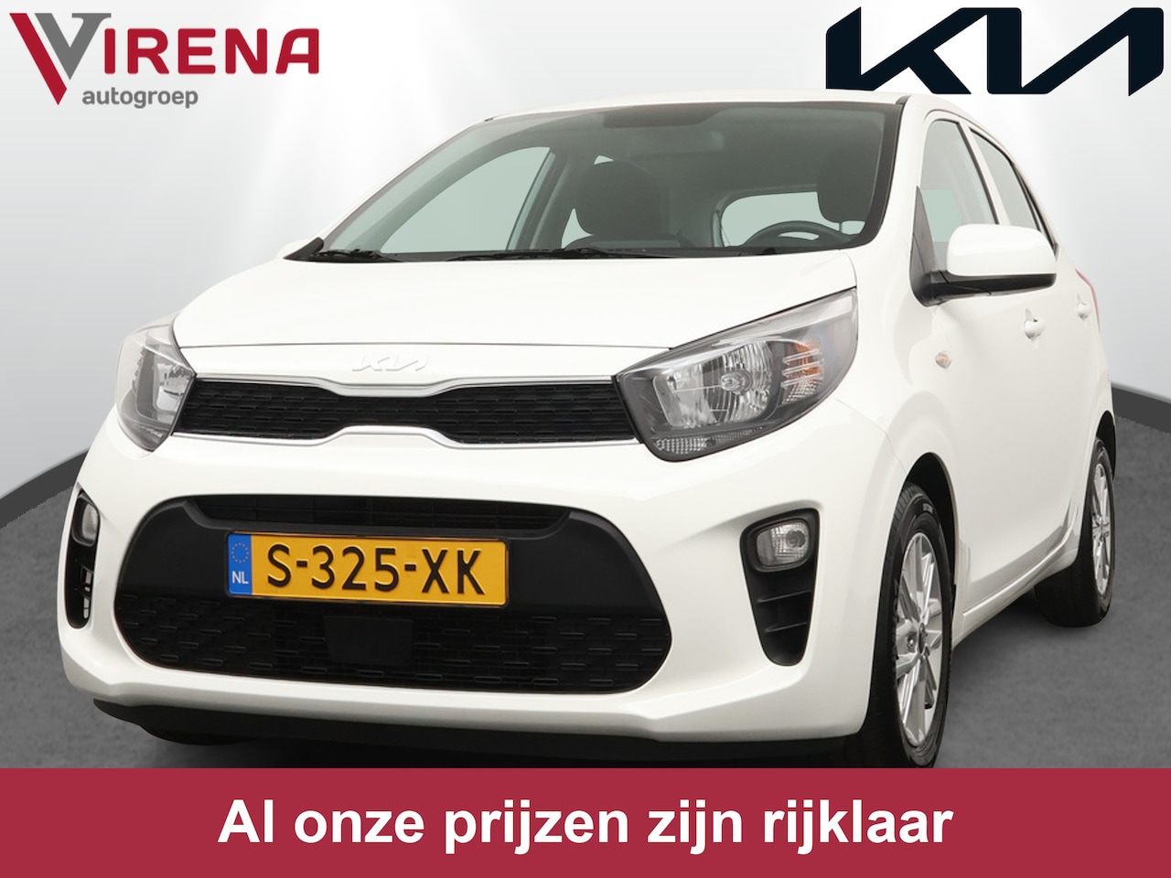 Kia Picanto - 1.0 DPi DynamicLine - Airco - Apple/Android Carplay - Lichtmetalen Velgen - Cruise Control - AutoWereld.nl