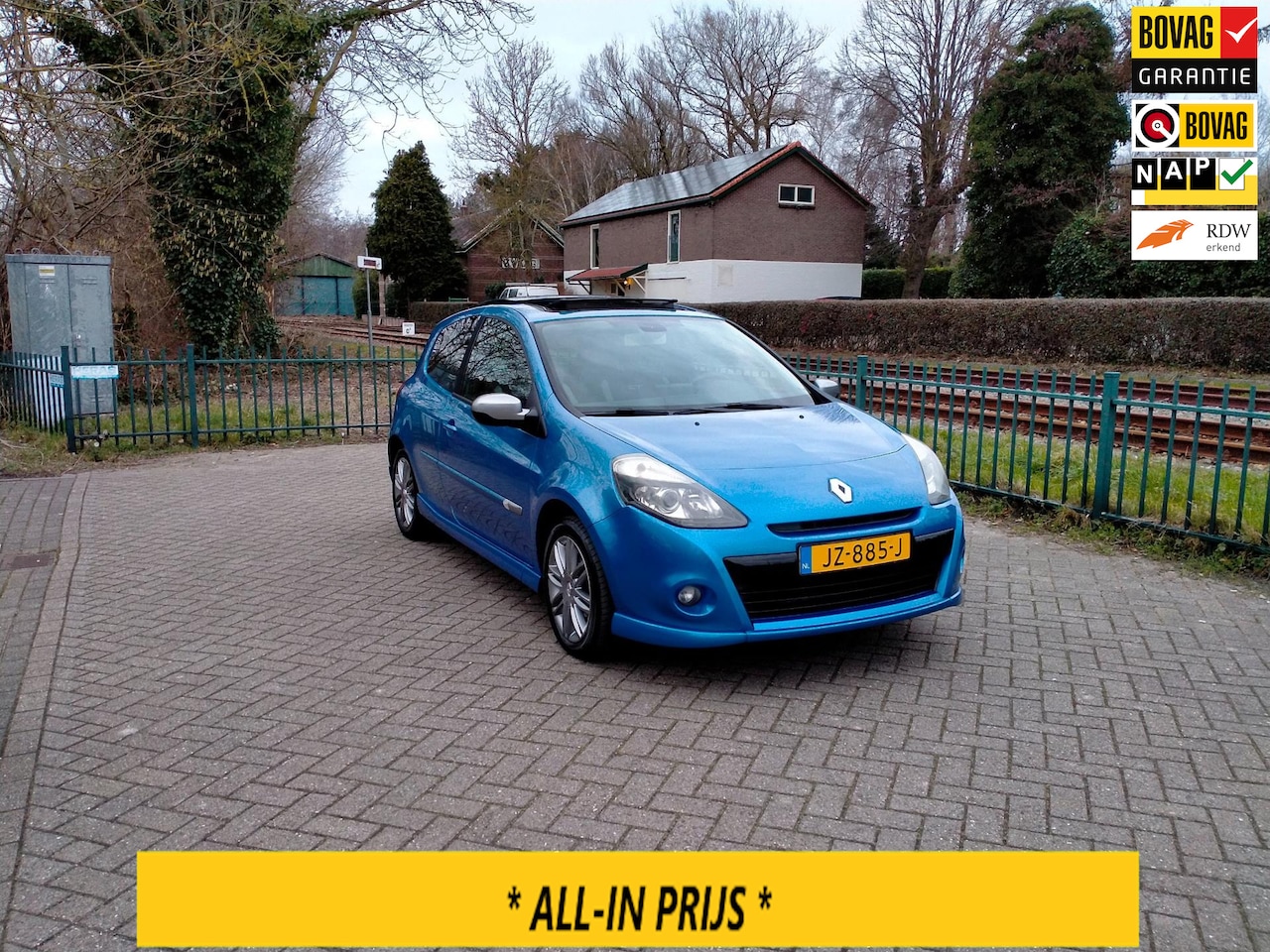 Renault Clio - 1.6 GT sport airco pdc cruise navi panorama dak ALLINPRIJS - AutoWereld.nl