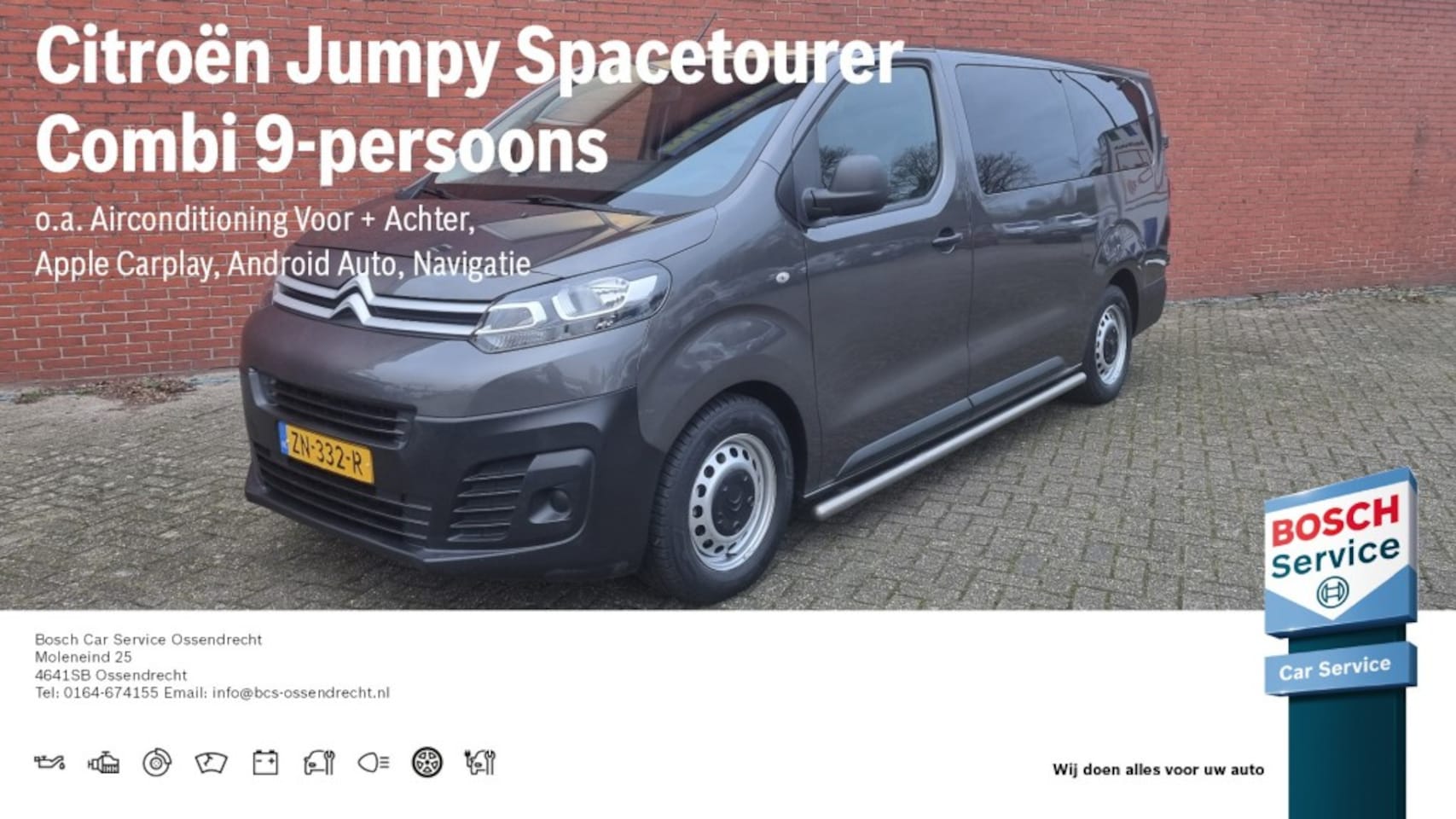 Citroën Jumpy - Jumpy Spacetourer, Airco Voor + Achter, Apple Carplay, Android A - AutoWereld.nl