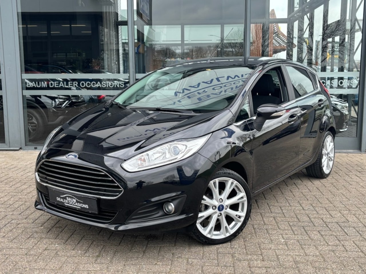 Ford Fiesta - 1.0 ECOB. TITANIUM NAVI AIRCO/ECC PDC CRUISE CONTROL - AutoWereld.nl